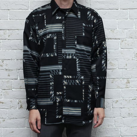 Rayon Design L/S Shirt