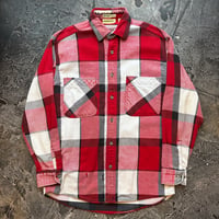 St. John's Bay × BIG MAC Cotton Heavy Flannel Shirt MADE IN PORTUGAL