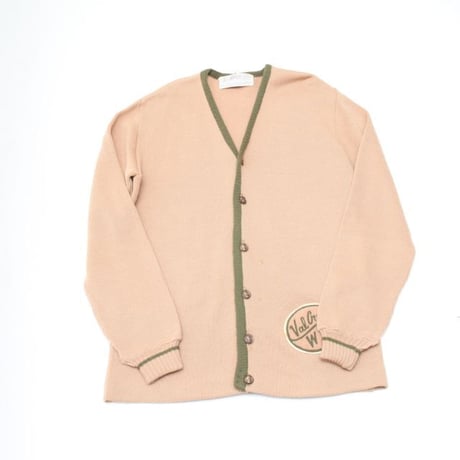 50's Allion Knit Lettered Cardigan