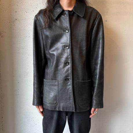 Black Lamb Leather Jacket