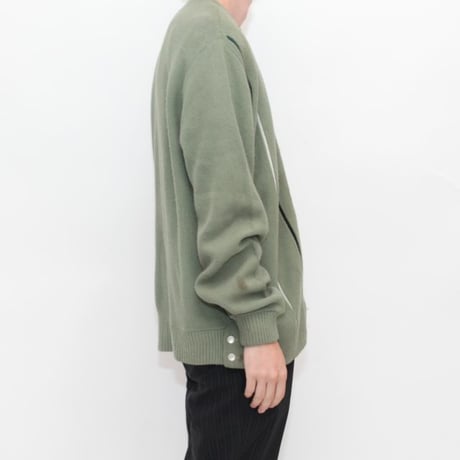 Campus Acrylic Knit Cardigan