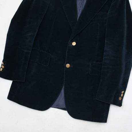 Vintage Burberry's Velour Tailored Jacket