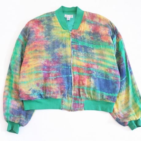 Tie Dye Rayon Jacket