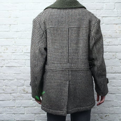 Harris Tweed Wool Coat