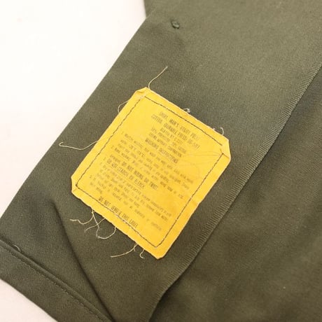 80s US.ARMY OG507 Utility Shirt