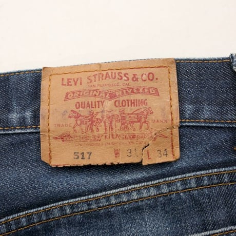 Levi's 517 Denim Pants  MADE IN USA