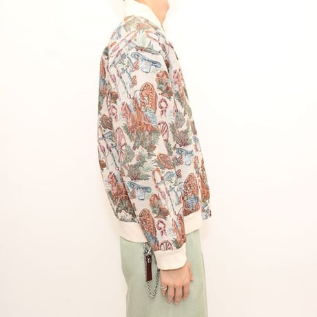 Vintage Horse Pattern Loose Gobelin Jacket