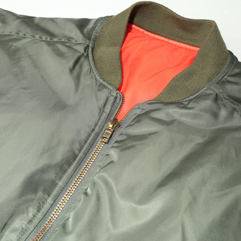 チャビー様BS MA-1カーキ MA-1 ミリタリージャケット カーキ Military Jacket | Strato