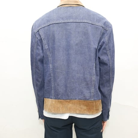 70's Denim & Suede Jacket