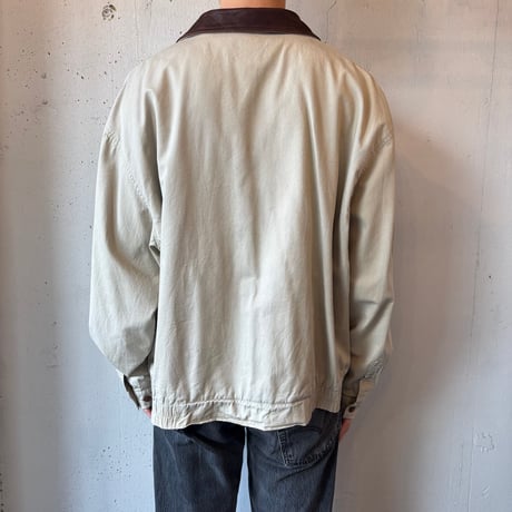 Chaps Ralph Lauren Leather Collared Jacket