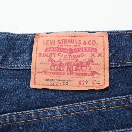 Levis 517 Denim Pants MADE IN USA