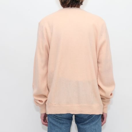 Vintage Acrylic Knit Cardigan