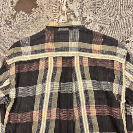 Goouch Indian Cotton Plaid Shirt
