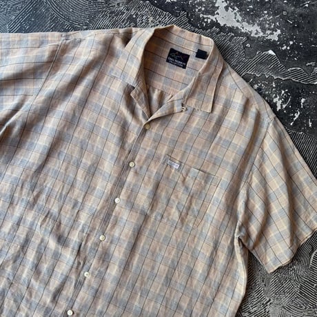 Rayon Plaid S/S Shirt