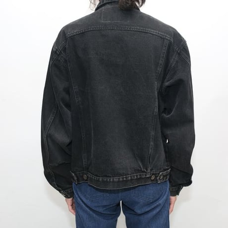 Black Denim Trucker Jacket