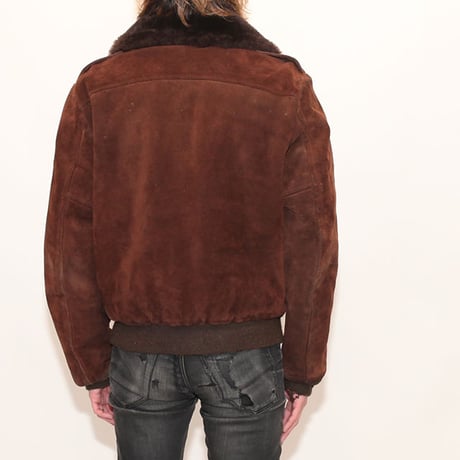Suede Boa Jacket