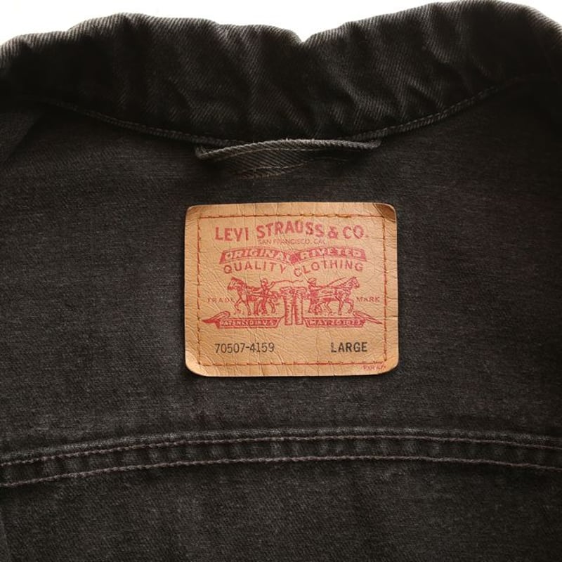90s Levis 70507 Black Denim Jacket MADE IN USA 90s Levis 70507 Black Denim Jacket MADE IN USA