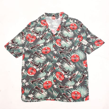 Rayon Aloha Shirt "Coca-Cola"