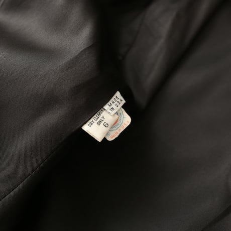 70-80s Calvin Klein Herringbone Wool Coat