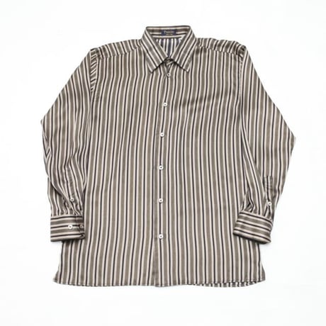 Silk Stripe L/S Shirt