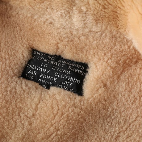 Vintage B-3 Mouton Leather Jacket