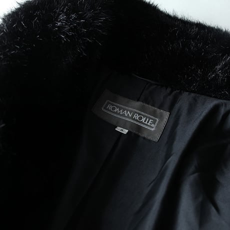 Black Fake Fur