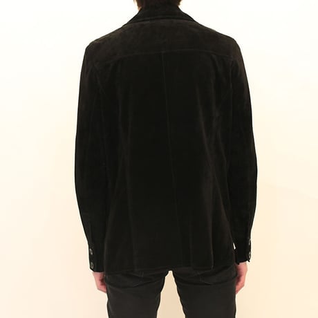 Black Suede Leather Jacket