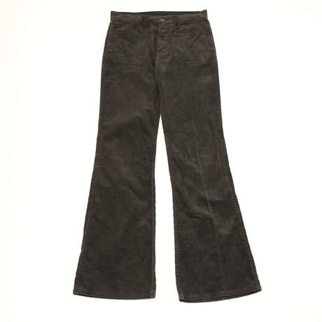 Levi's Black Corduroy Flared Pants Big E