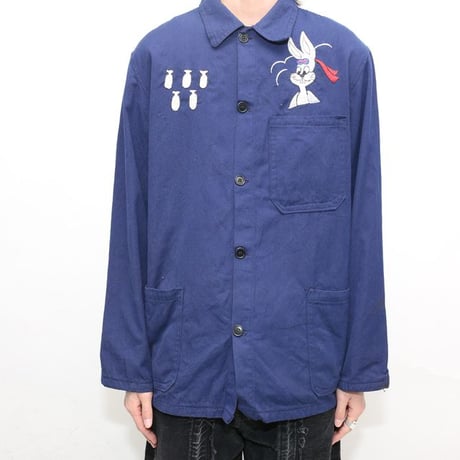 Embroidery Remake Euro Military Jacket