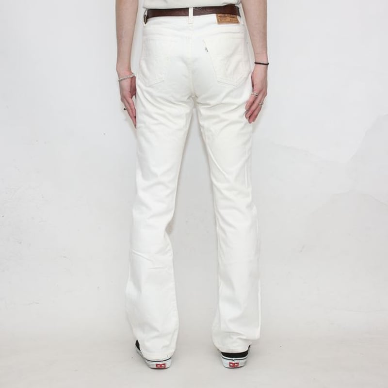Levi's 517 White Denim Pants | Strato