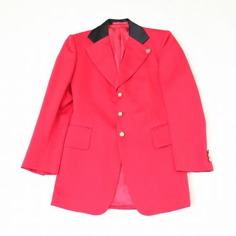 Seargent Uniform Blazer (Red, with black satin collar)