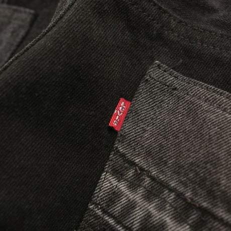 Levi's Patchwork Remake Black Denim Pants