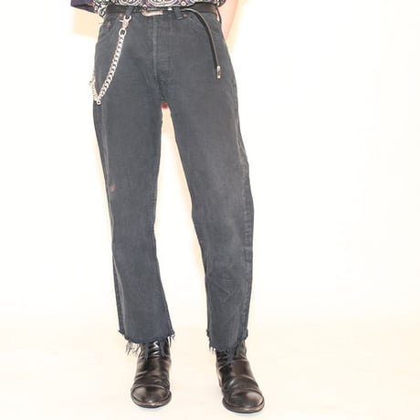 Levi's 501 Black Denim Pants