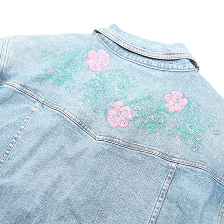 Denim Embroidery Jacket