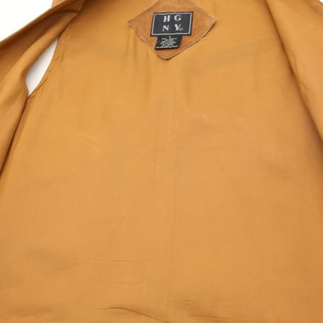 Embroidery Suede Leather Vest