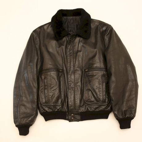 G-1 Type Flight Leather Jacket 'Vera Pelle'