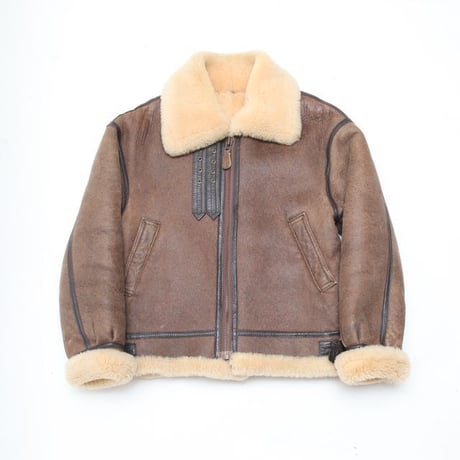 B-3 Mouton Leather Jacket