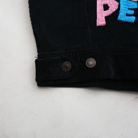 Embroidery Remake Corduroy Vest