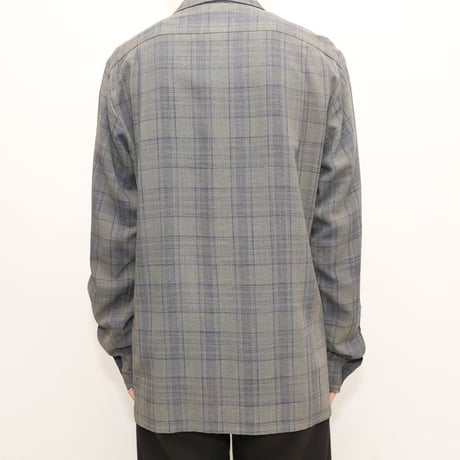 50s "Sportsman" Rayon Plaid Loop Shirt