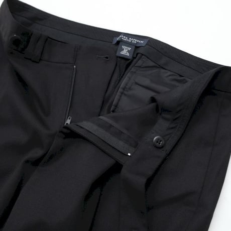 Black Flared Slacks Pants