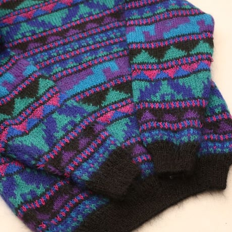 Hand Made Mohair Knit Sweater