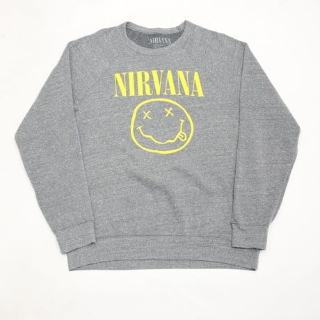 Nirvana Sweat Shirt "Smiley Logo"