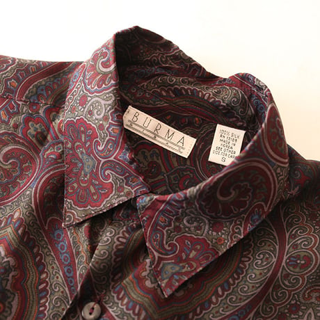Silk Paisley L/S  Shirt