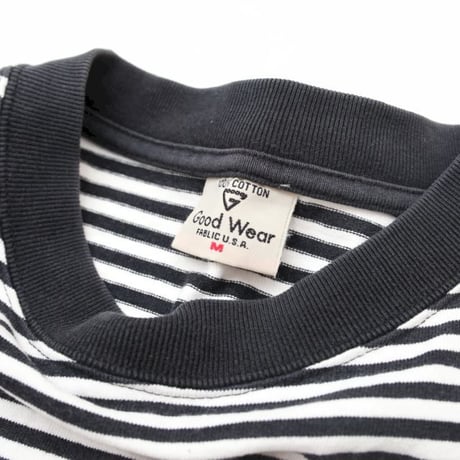 Black × White Border T-Shirt