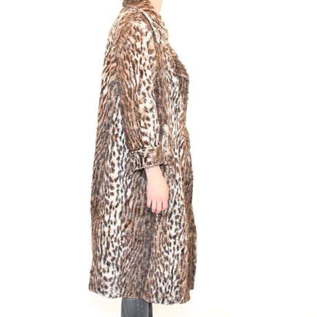 Leopard Fake Fur Coat