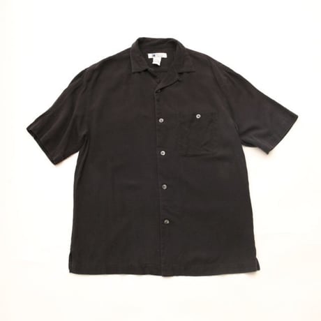 Black Silk S/S Shirt