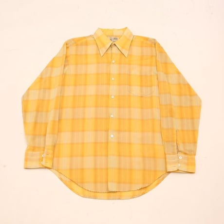 70's Plaid L/S Shirt