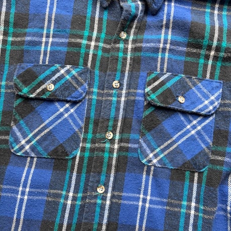 Five Brother Cotton Heavy Flannel Shirt MADE IN USA