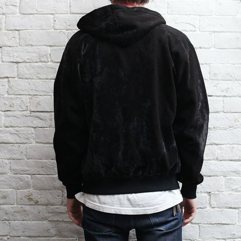 カーハート carhartt パーカー ブラック XS ベロアパーカー