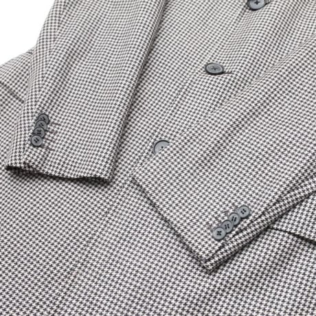 Hound's Tooth Wool Coat